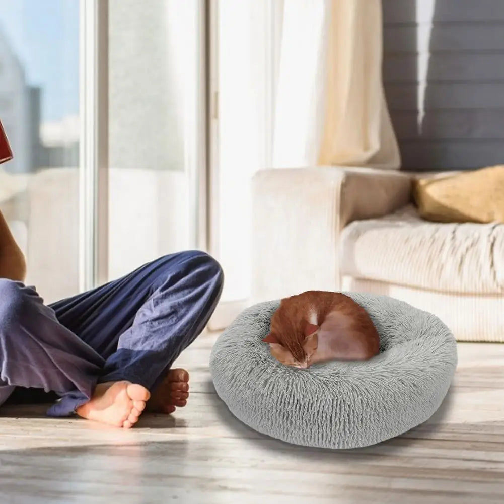 Heated Cat Bed Washable and Easy to Clean Heated Pet Bed for Cats Small-Sized Pets Heating Pad Charged with USB