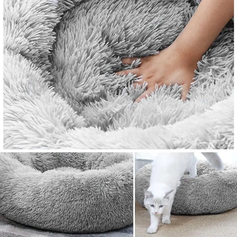 Heated Cat Bed Washable and Easy to Clean Heated Pet Bed for Cats Small-Sized Pets Heating Pad Charged with USB